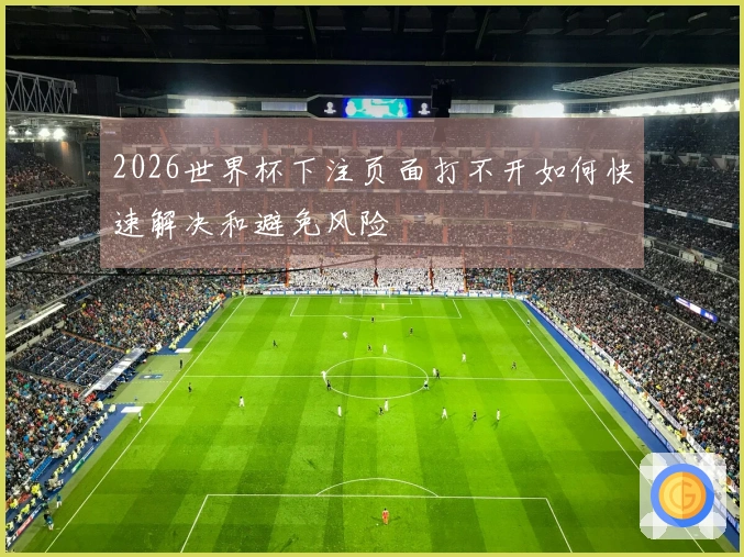 2026世界杯下注页面打不开如何快速解决和避免风险